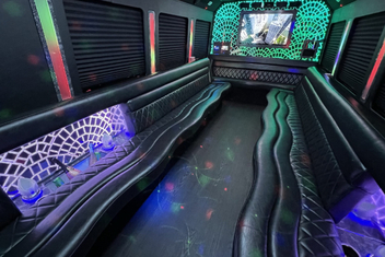 New York City Limo Bus Interior