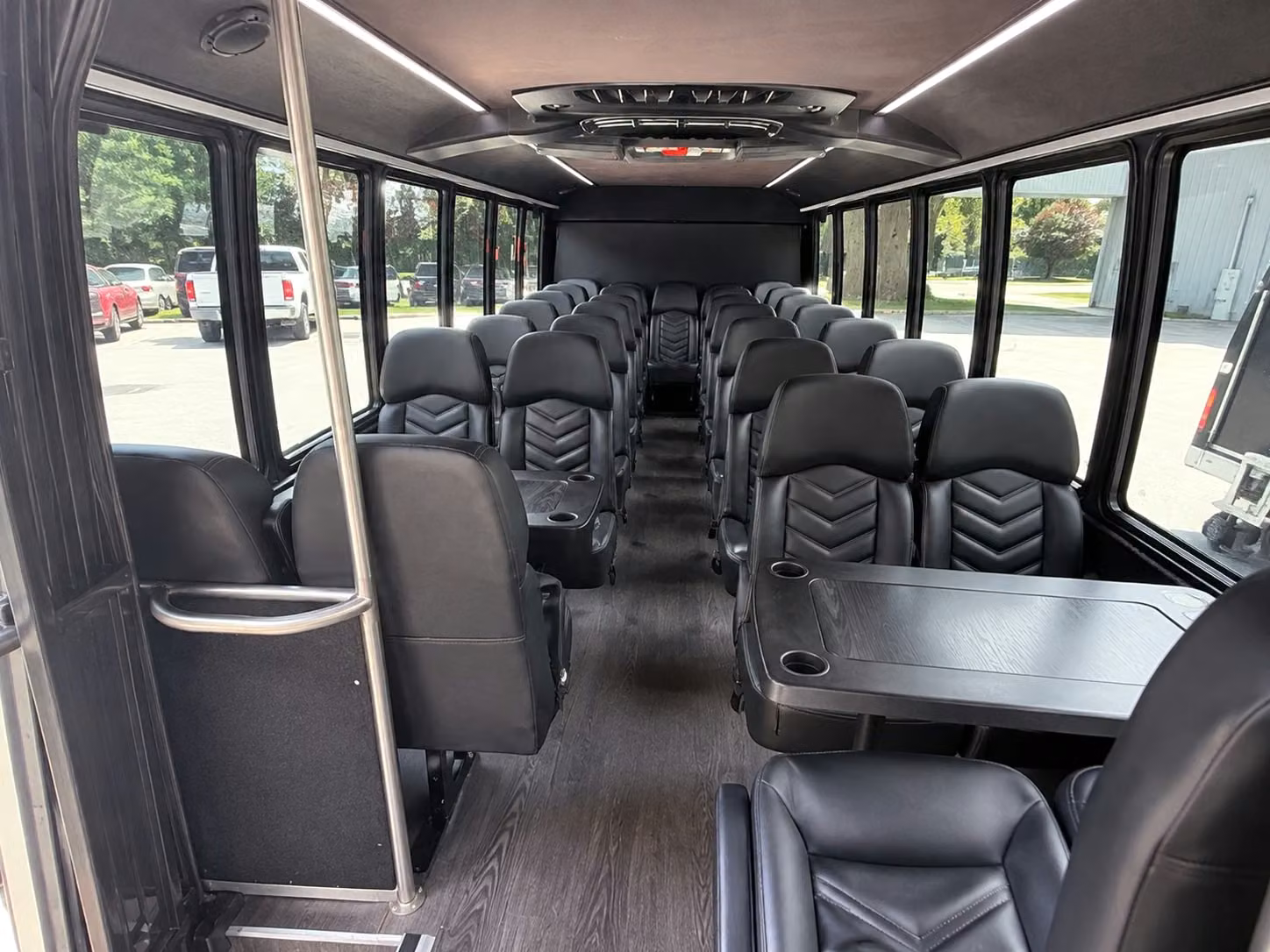 20 passenger minibus interior