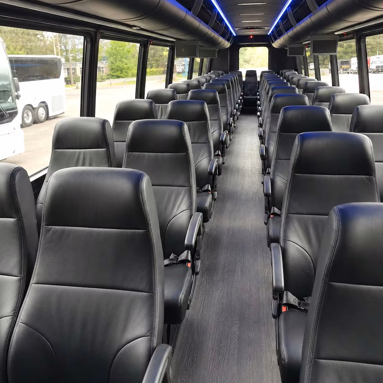 30 passenger minibus interior