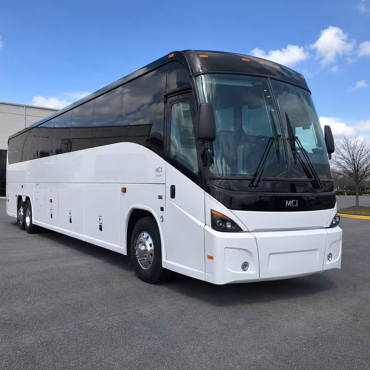 56 passenger charter bus