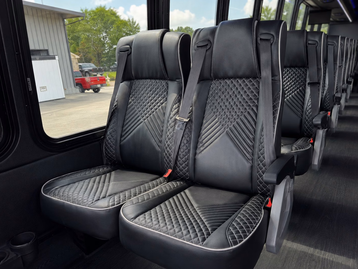 new york city charter bus interior gallery