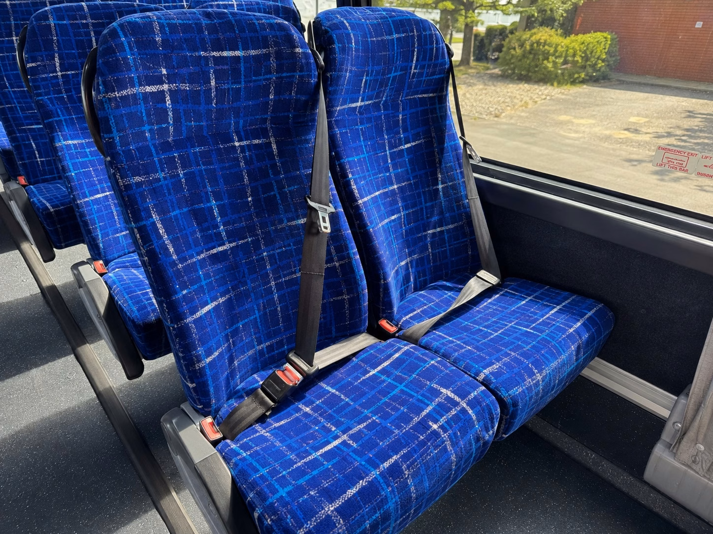 new york city charter bus rental inside