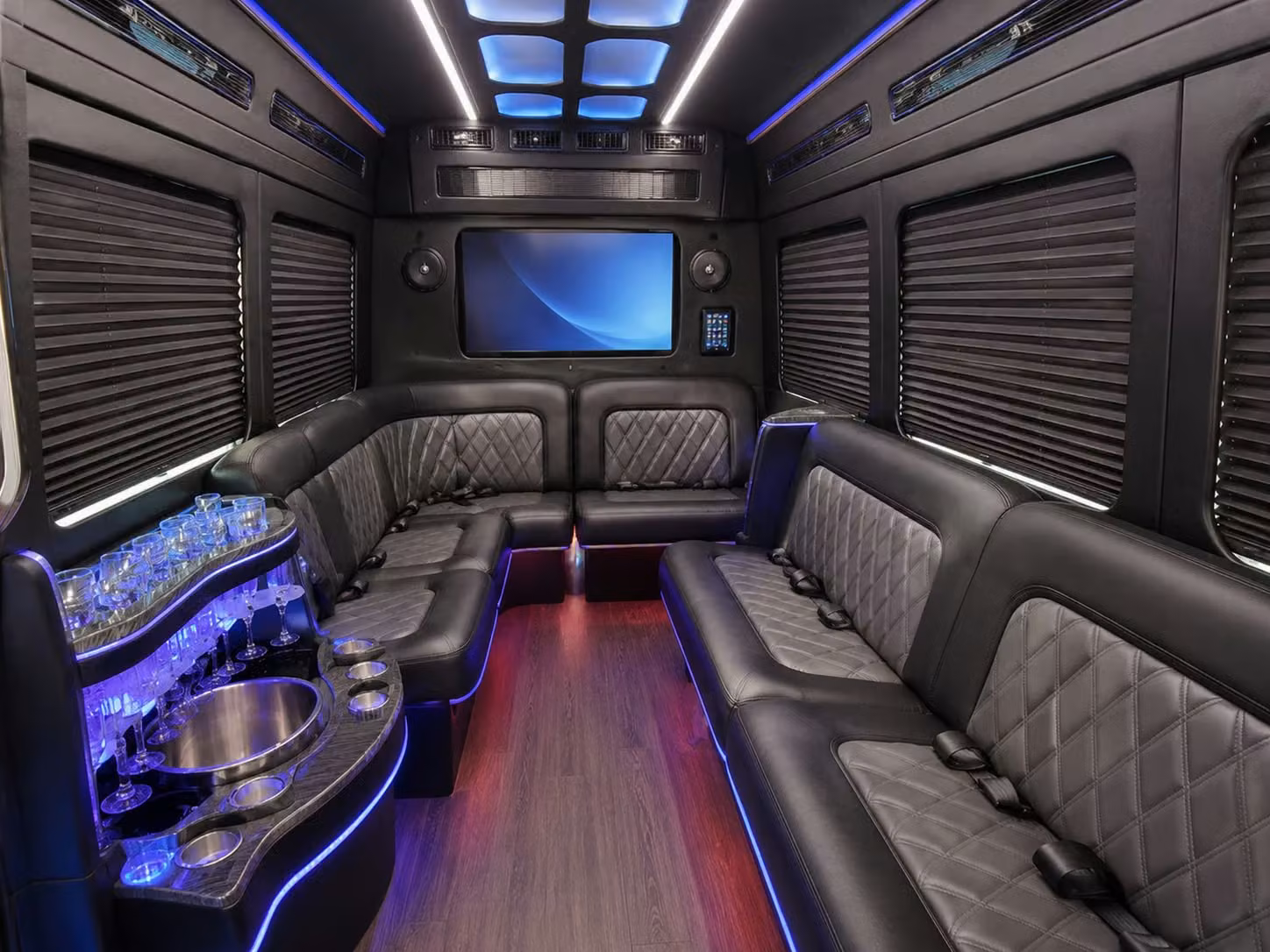 sprinter limousine inside
