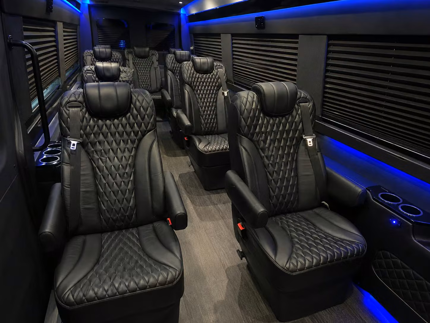 sprinter van with driver interior
